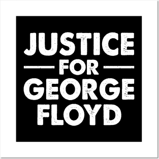 Justice for George Floyd Posters and Art